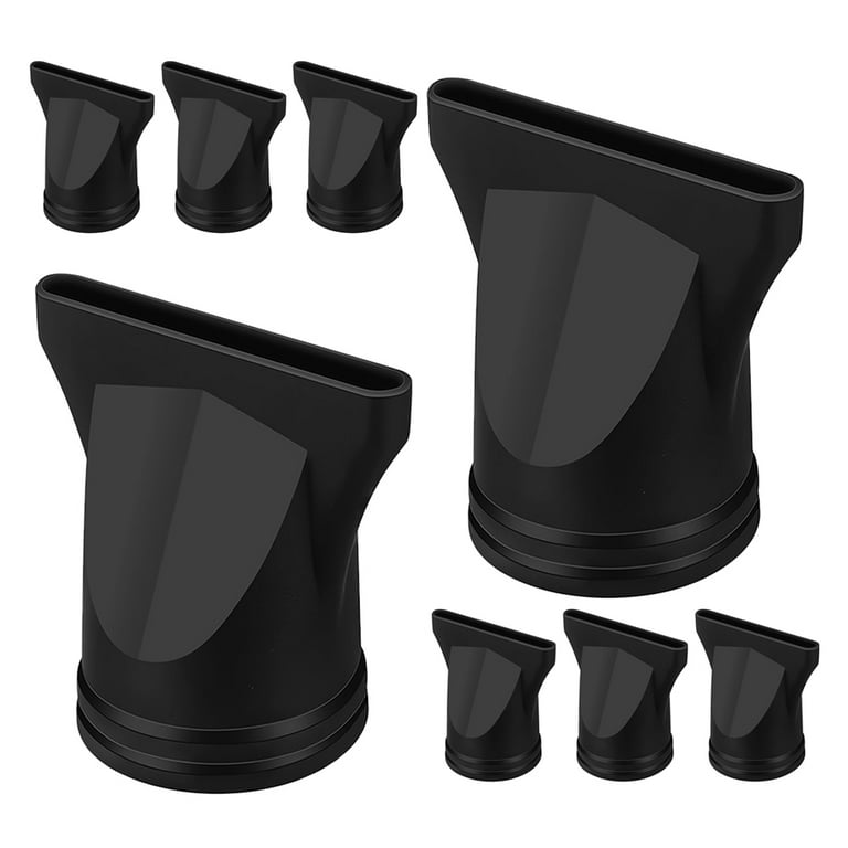 Raindrops 8pcs Salon Universal Plastic Hair Dryer Nozzle