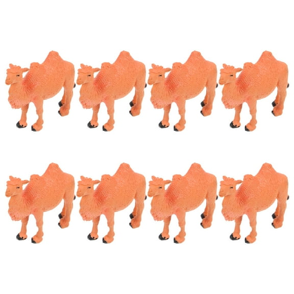 Raindrops Animal Figurines Decor Camel Figurine Khaki 8Pcs Outdoor Decoration