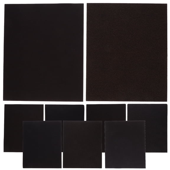 Raindrops 9 Sheets Sanding Paper For Sander Pads Wet Sandpaper Fine Grit