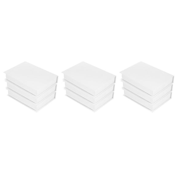 Raindrops 9 pcs Faux Books For Decoration Decor For Office Shelf Library Decor Decorative Books For Coffee Table Book Shelf Decor (Medium)