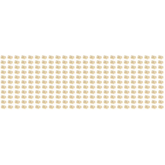 Raindrops 900 Pcs U-shaped Crimping Button Cold Press Joint Wire Terminal Connectors