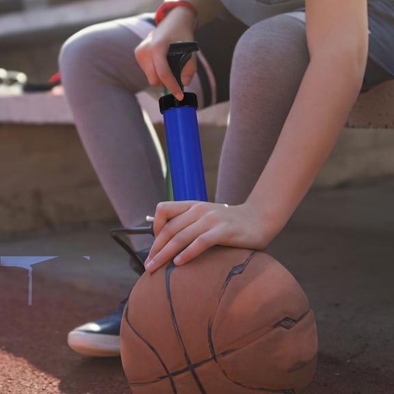 Raindrops 9Pcs Air Pump Inflator with 7 Needles and Air Tube for Quick Basketball Football Inflation