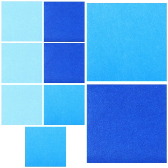 Hemoton 9pcs Colored Felt Fabric Sheets for DIY Craftwork Sewing and Patchwork