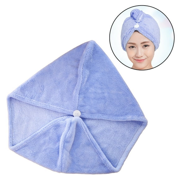 Raindrops Wet Hair Towel Wrap Shower Hat Water Absorbing Women Bath Head Wrap 1Pack