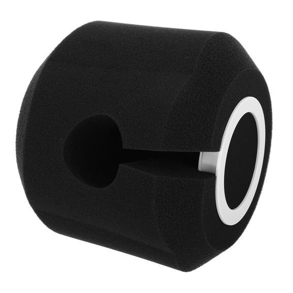 Raindrops Acoustic Microphone Filter Isolation Shield Windscreen Sponge Cover Pop Filter for Microphone Reduce Background Noises Supplies