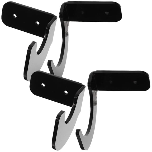 Raindrops Wall Mount Bat Display Rack Organizer Holds 2 Pairs Baseball Softball Bats