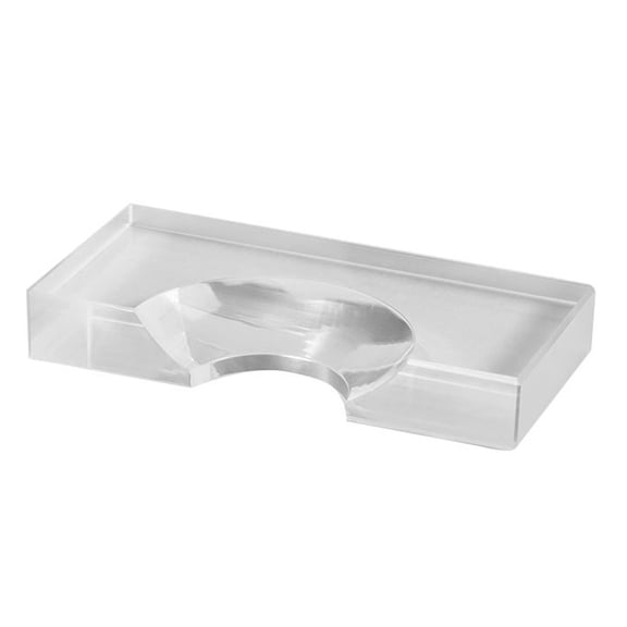 Raindrops Versatile White Acrylic Billiard Position Marker for Daily Practice Sessions