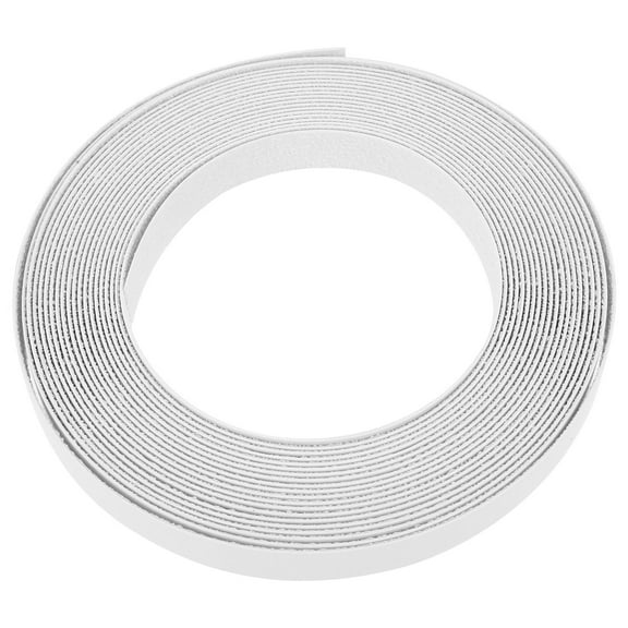 Raindrops Adhesive Edge Banding Cabinet Trim 1 Roll White Plastic Flexible Furniture Edge Banding for Cabinets