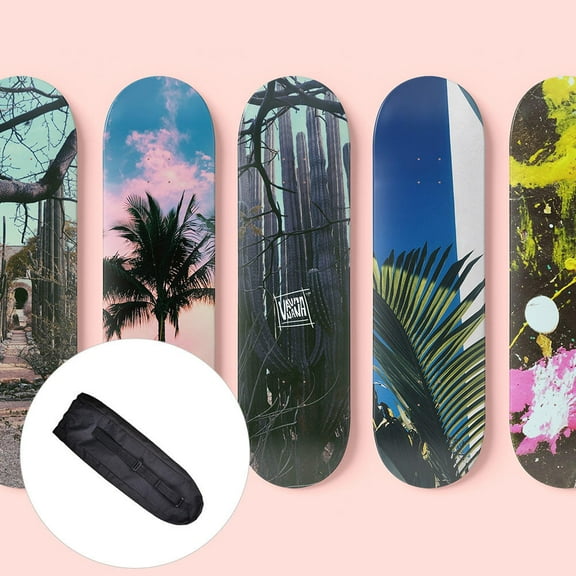 Raindrops Adjustable Backpack Skateboard Bag Dance Board Drift Board Rucksack