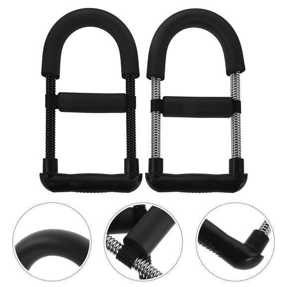Raindrops 2Pcs Portable Hand Grip Strengthener with Adjustable Resistance for Home and Travel