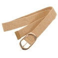 thumbnail image 1 of Raindrops Adjustable Straw Woven Belt Stretch Elastic Braided Waist Belt for Women, 1 of 8