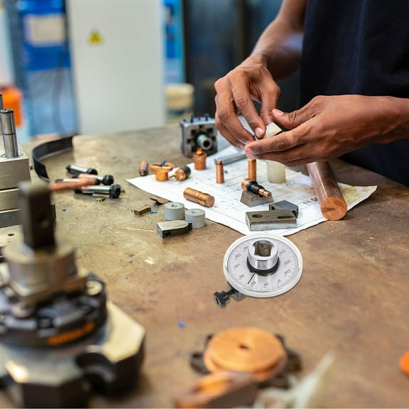 Raindrops Adjustable Torque Wrench Angle Gauges Auto Garage Tool