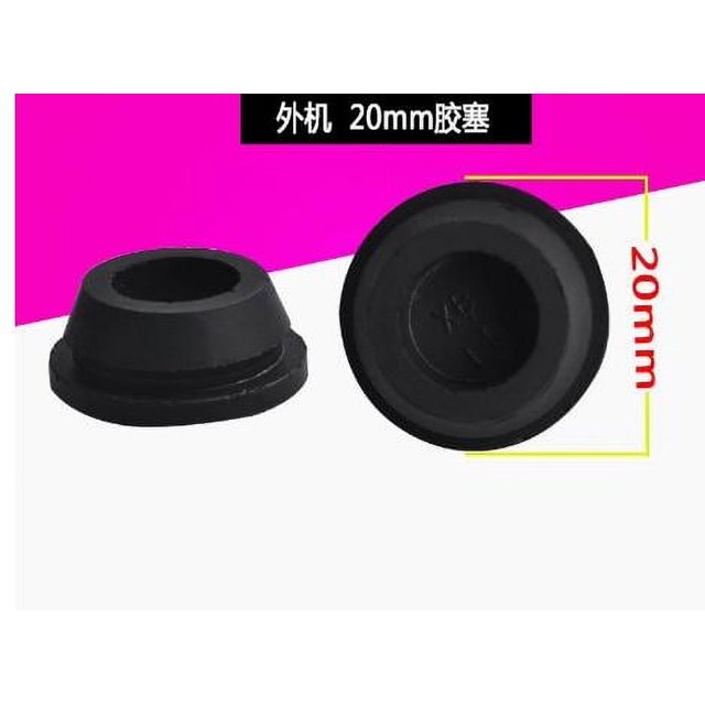 Raindrops Air Conditioner Outdoor Unit Rubber Plugs Replacement Window ...