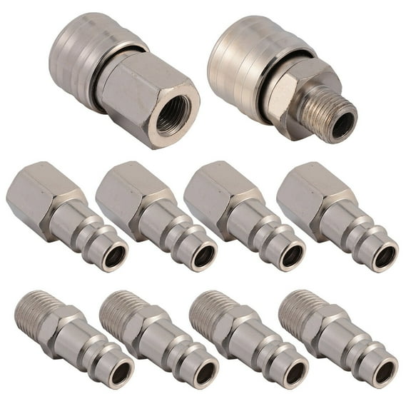 Raindrops  Air Couplers Adapters Quick Connector Male Fittings Hose Compressor