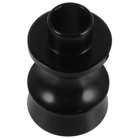 Raindrops Universal Black Aluminum Gear Shift Knob Replacement for Smooth Gear Shifting
