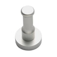 thumbnail image 1 of Raindrops Aluminum Wall Hooks, Single Coat Hanger (Silver), 1 of 3