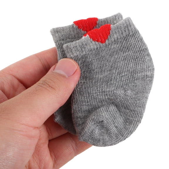 Raindrops Fashion Doll Socks 7 Pairs Assorted Colors Soft Cotton Blend Rectangular Shape Accessories