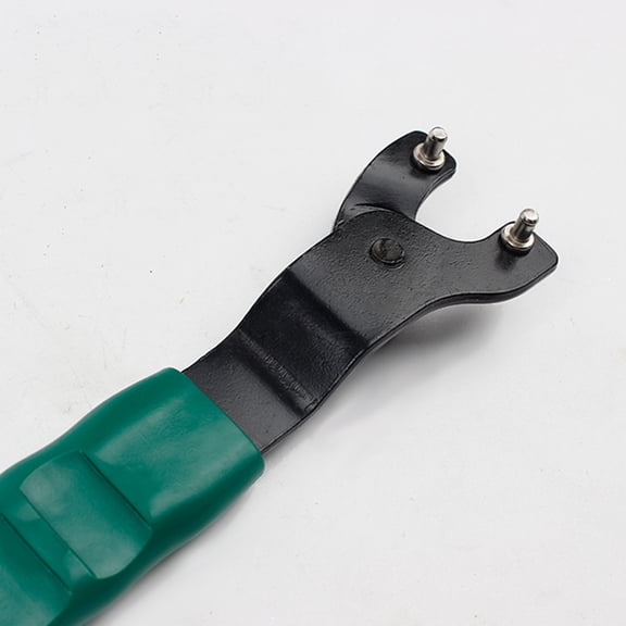 Raindrops Angle Grinder Wrench 1Pack Green Anti-slip Adjustment Nut Metal Hand Tool