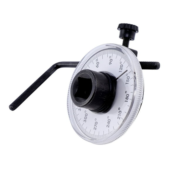 Raindrops Angle Torque Gauge Measure Tools for Corners Gauze Adjustable Spanner Black