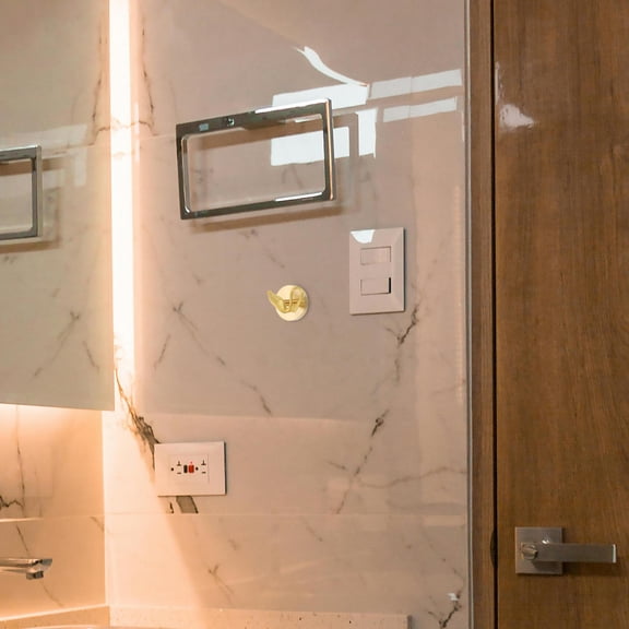 Raindrops Swan Wall Hook Golden Copper Decorative Multi-Purpose for Home