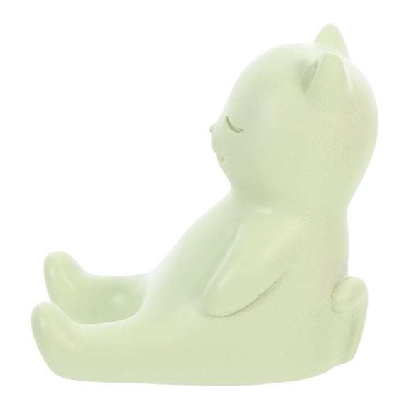 Raindrops Animal Mobile Phone Holder for Car Cat Smartphone Office Green