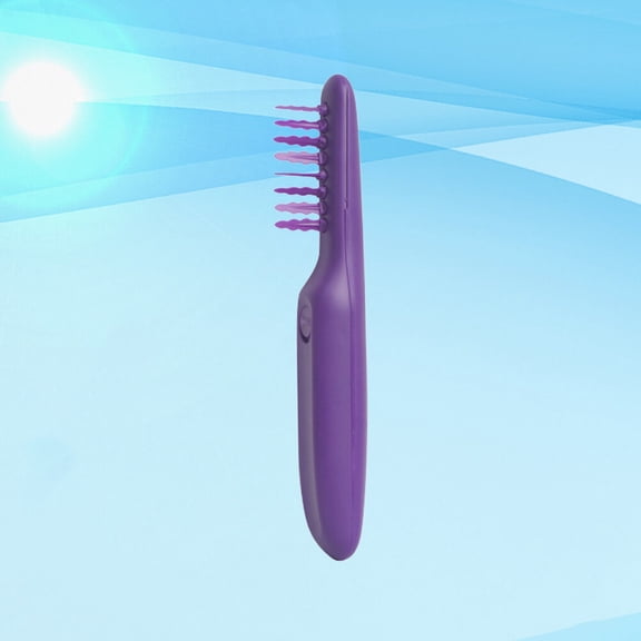 Raindrops Anti-Knot Electric Massage Comb Dual Use Hairdressing