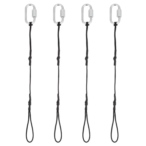 Raindrops Anti Loss Hand Wrist Strap Lanyard Camera Safety Tether Black