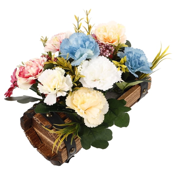 Raindrops Retro Style Barrel Shaped Flowerpot Multi 1Set 7.86X7.07X3.54Inch