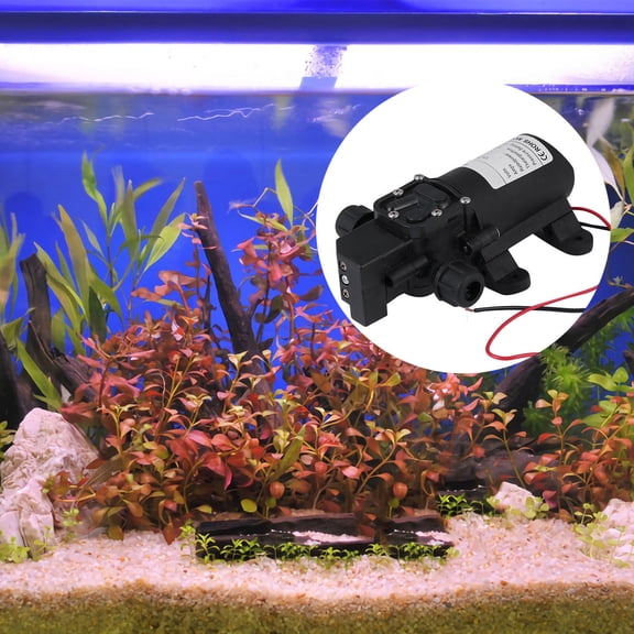 Raindrops Self Priming Aquarium Water Pump with Non- Black Screw Caps, Efficient and Pump for Fish Tanks