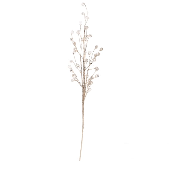 Raindrops Multi-Color Artificial Christmas Tree Branch, 1 Piece Decorative Fake Pine Greenery for Holiday Decor