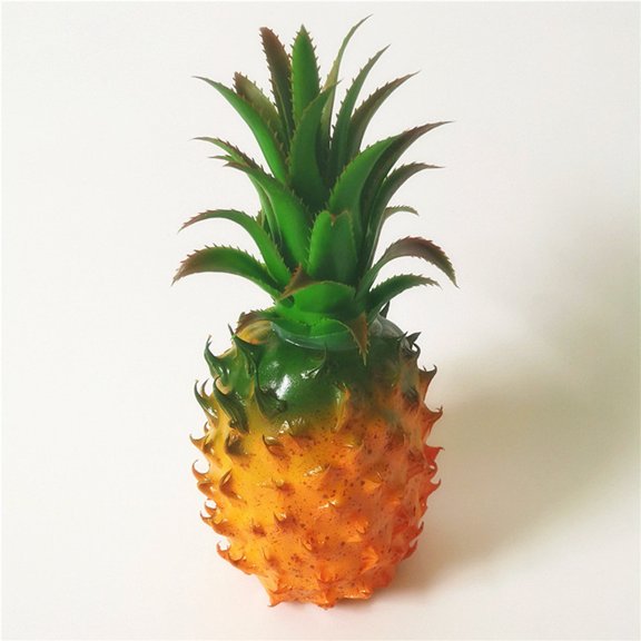 Raindrops Artificial Fruit Decor Simulated Pineapple Model Resin Realistic Design 1Pcs