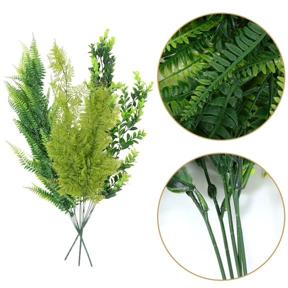 Raindrops Artificial Hanging Plant Wall Vine Tall Faux Plants Indoor Tree Para Green