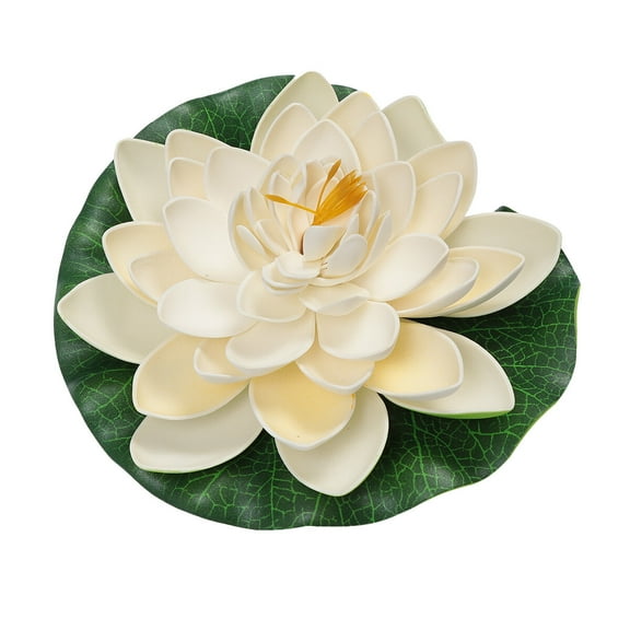 DEMACRIO Floating Pond Decorations Lotus Set 10Pcs 6.7x6.7in Home Decoration