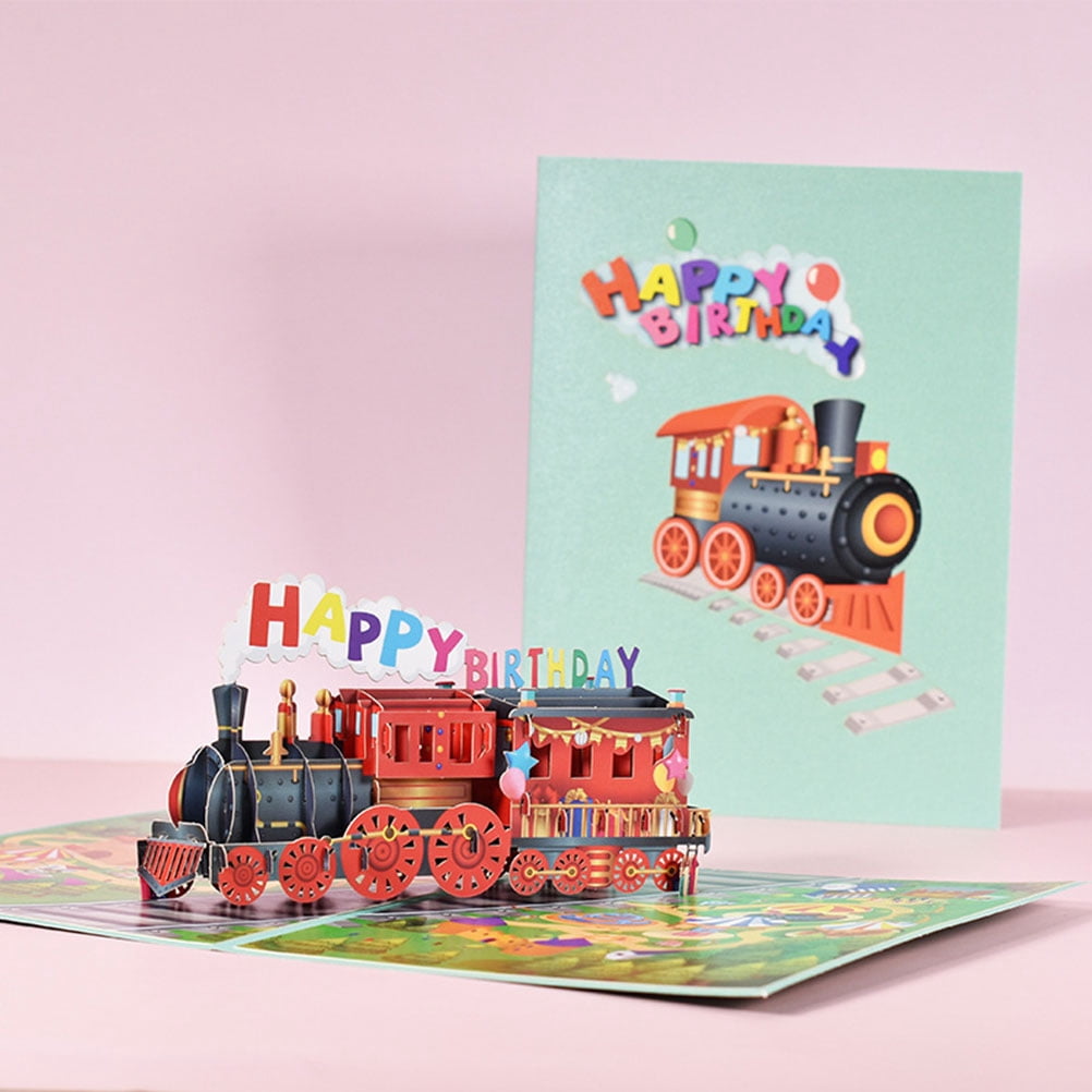 Raindrops Assorted Color Birthday Greeting Cards Set - Handmade Unique ...