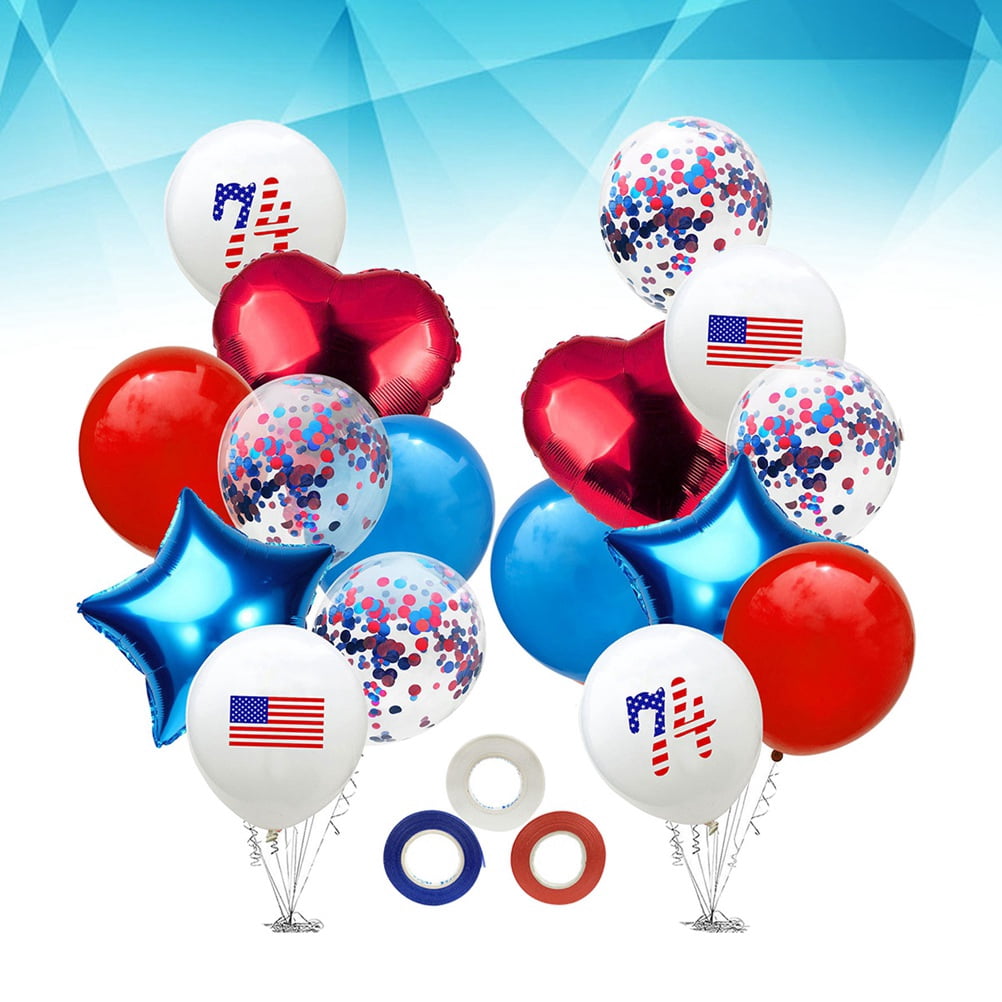 Raindrops Assorted Color Latex Balloons with Confetti Design for ...