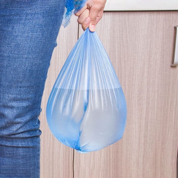Raindrops Assorted Color PE Wastebasket Liners for Kitchen LeakProof Garbage Bags with Large Capacity 200 Count