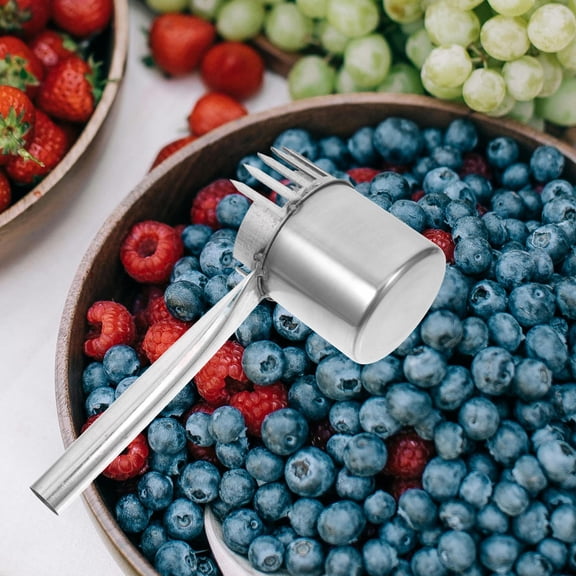 Raindrops Avocado Tools Grabber Fruit Catcher Blueberry Silver