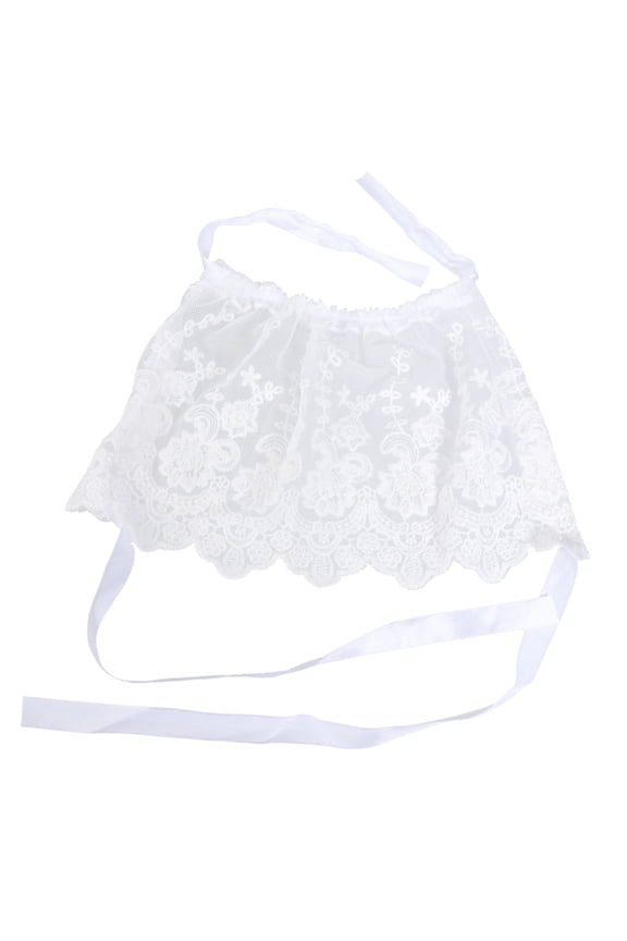 Baby Lace Hat Cute Newborn Toddler Hats Has Bonnet Girl White