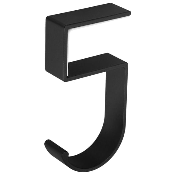 Raindrops  Backpack Holder Desk Shape Purse Hook for Table Student Black