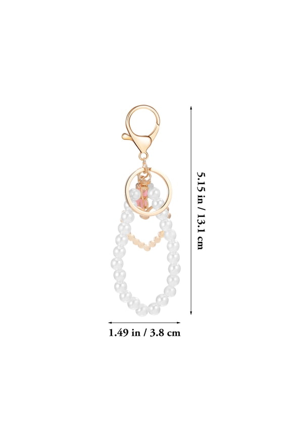 Stylish Keychain Backpack Charm for Women, Zinc Alloy, Perfect Everyday Accessory, 1 Set