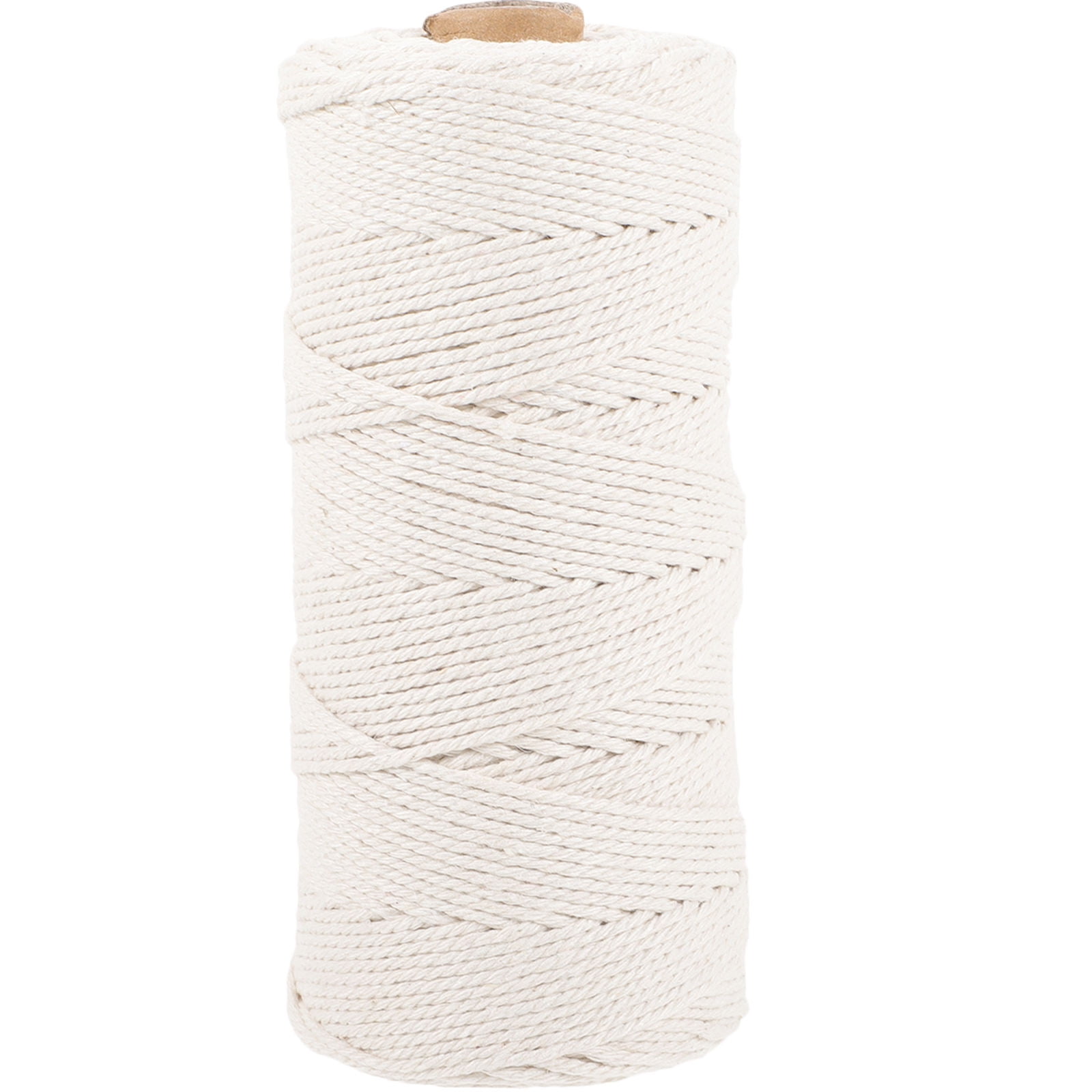 Raindrops White Cotton Bakers Twine Cord 2mm Thickness 200m Roll Ideal for Kitchen, Baking, Crafts and Food Packaging