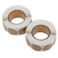 thumbnail image 1 of FOMIYES Permanent Adhesive Khaki Paper Roll Stickers for Baking Sealing and Packaging Decoration, 1 of 8