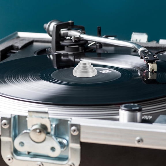 Raindrops Balanced Metal Disc Stabilizer Turntable Accessory 1 Set Replacement Record Weight