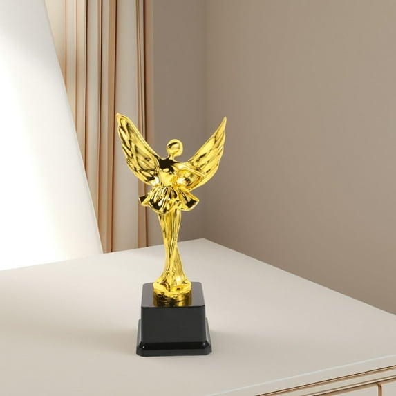 Raindrops Ballet Trophy Cup Dance Contest Trophy Plastic Multi 1Set Award Recognition
