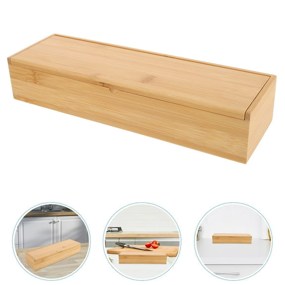 Raindrops Utensil Organizer Tray Khaki Kitchen Cutlery Storage Case Multi-Functional 10.5 x 4.5 x 2.5 Inches