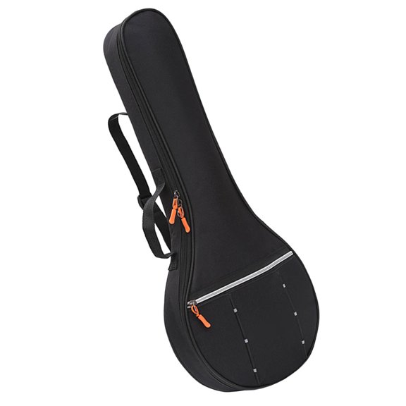 Raindrops Banjo Carrying Case Black Thickened Material for Protection and Versatile Use