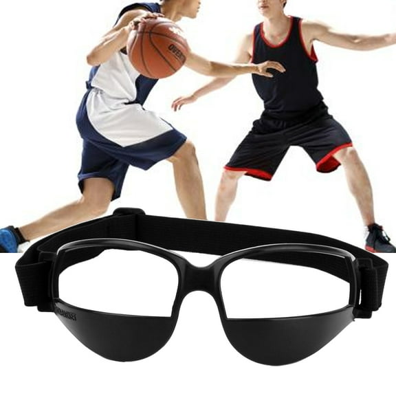 Raindrops Basketball Glasses Training Dribbling Kids Dribble Goggles Black