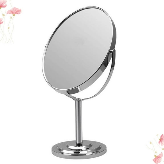 Raindrops Bathroom Mirrors for Wall Lighted Makeup Double Sided Vanity