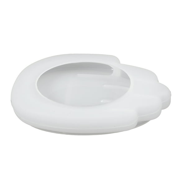Raindrops Bathroom Soap Container Home Holder Packaging Soapbox White