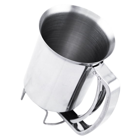 FOMIYES Stainless Steel Batter Dispenser with Kitchen Funnel for Pancakes, Cakes and More - 1 Piece